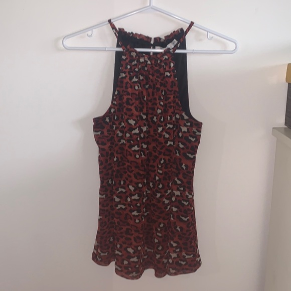 Ricki’s Leopard Print Halter Top - Picture 1 of 4
